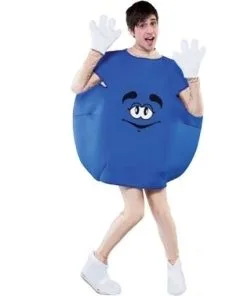 M En M Feestkostuum Blue Adult