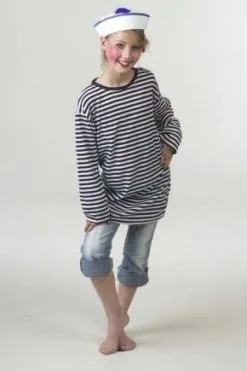 Dorustrui `poessie Maauw` Blauw / Wit