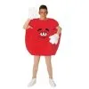 M En M Feestoutfit Red Adult