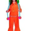 Neon Oranje Jumpsuit Kids