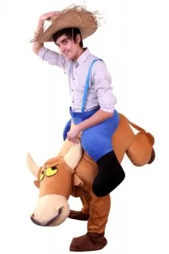 Rijdend Op Stier Kostuum