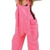Fluor Pink Tuinbroek Kids