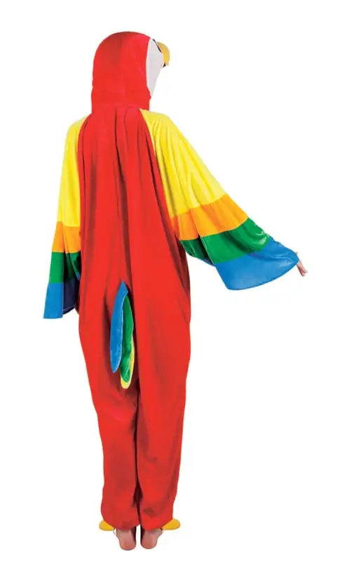 Dierenkostuum Tiener Papegaai - Afbeelding 2